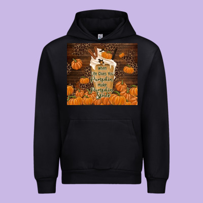 Make Pumpkin Spice Urban Hoodie Designed By Tumblerdesignbyshophia