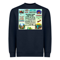 Navy life is better by the campfire Heavyweight Sweatshirt - JahusDesignShop