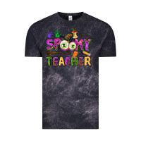 Cloud Black spooky teacher Vintage Tee - AdoDesignShop