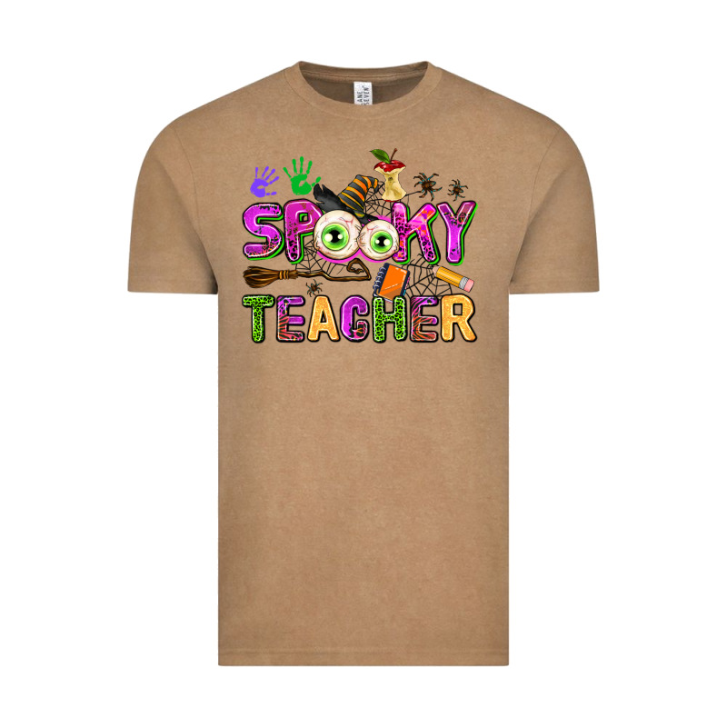Spooky Teacher Vintage Tee by AdoDesignShop | Teevron