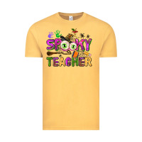 Vintage Mustard spooky teacher Vintage Tee - AdoDesignShop
