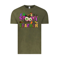 Vintage Olive spooky teacher Vintage Tee - AdoDesignShop