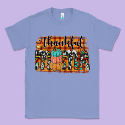 Thankful Mama Classic Tee Designed By Jahusdesignshop