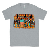 Heather Grey thankful mama Classic Tee - JahusDesignShop