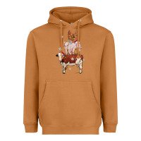 Meerkat Merry Christmas Farm Animals Heavyweight Hoodie - MaliasSmallBusiness