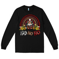 Black rainbow and hohoho with gnome Long Sleeve Tee - AdoDesignShop