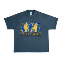 Midnight Navy for my students down sendrome awareness day Urban Heavy Tee - Artiststas