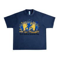 Navy for my students down sendrome awareness day Urban Heavy Tee - Artiststas