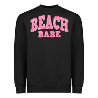 Black beach babe Heavyweight Sweatshirt - JahusDesignShop