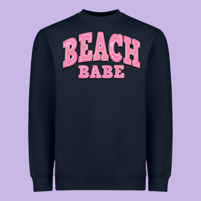 Beach Babe Heavyweight Sweatshirt Designed By Jahusdesignshop
