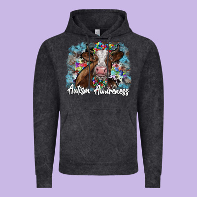 Autism Awareness 2 Vintage Hoodie Designed By Sublimationcraftshop