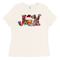 Bone joy christmas heifer Ladies Tee - AdoDesignShop