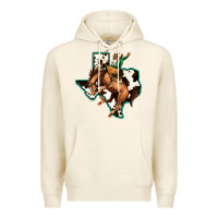 Tofu Cowhide Texas Map Rodeo Cowboy Premium Hoodie - Bettercallsaul