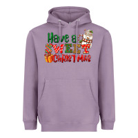 Lavender Have a sweet Christmas Heavyweight Hoodie - NancyCooperArtShop