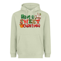 Matcha Have a sweet Christmas Heavyweight Hoodie - NancyCooperArtShop