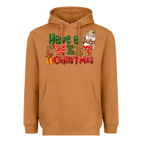 Meerkat Have a sweet Christmas Heavyweight Hoodie - NancyCooperArtShop