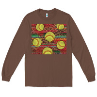 Chestnut western softball Long Sleeve Tee - AdoDesignShop