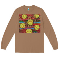 Toasted Coconut western softball Long Sleeve Tee - AdoDesignShop