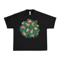 Black christmas gingerbread cookies patch Urban Heavy Tee - BundleAndBundleShop