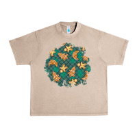 French Oak christmas gingerbread cookies patch Urban Heavy Tee - BundleAndBundleShop