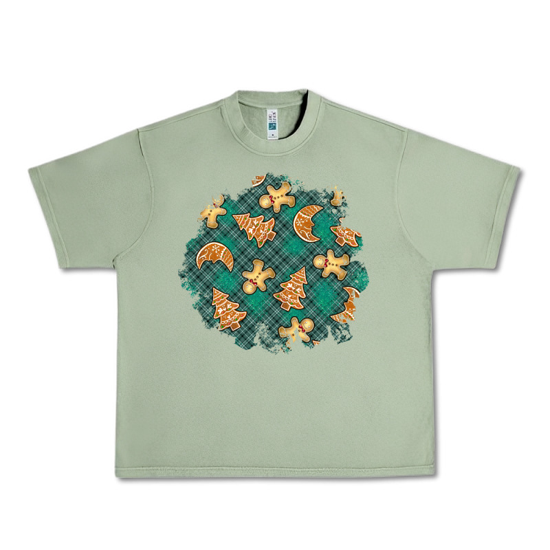Christmas Gingerbread Cookies Patch Urban Heavy Tee by BundleAndBundleShop | Teevron