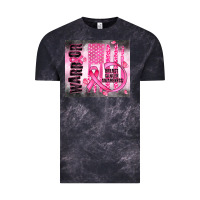 Cloud Black breast cancer Vintage Tee - JahusDesignShop