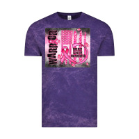 Cloud Purple breast cancer Vintage Tee - JahusDesignShop