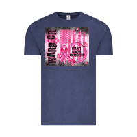 Vintage Denim breast cancer Vintage Tee - JahusDesignShop