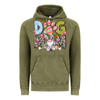 Vintage Olive Easter Dog Mom Easter Day Vintage Hoodie - Neo Western