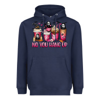 Navy No you hang up coffee cups Heavyweight Hoodie - MaliasSmallBusiness