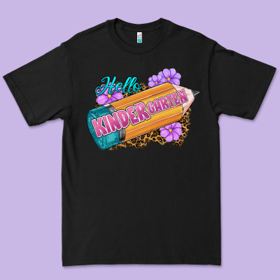 Premium Tee Hello Kindergarten