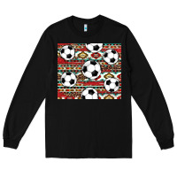 Black western soccer Long Sleeve Tee - AdoDesignShop