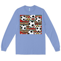 Colony Blue western soccer Long Sleeve Tee - AdoDesignShop