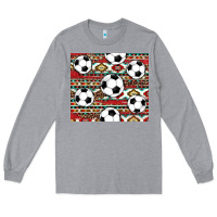 Heather Grey western soccer Long Sleeve Tee - AdoDesignShop