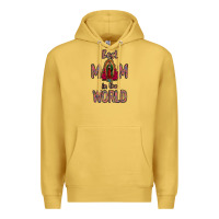 Antique Gold Best Mom in the World Premium Hoodie - Bettercallsaul