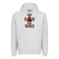 Dove Grey Best Mom in the World Premium Hoodie - Bettercallsaul