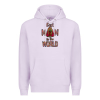 Lilac Best Mom in the World Premium Hoodie - Bettercallsaul