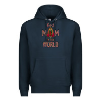 Navy Best Mom in the World Premium Hoodie - Bettercallsaul
