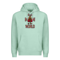 Seafoam Best Mom in the World Premium Hoodie - Bettercallsaul