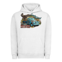 Pigment Lunar Rock Truck USA country road take me home 4th of july Urban Hoodie - HowdyJamesFarm