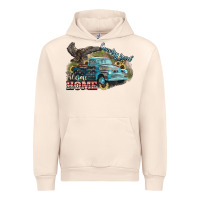 Sandshell Truck USA country road take me home 4th of july Urban Hoodie - HowdyJamesFarm