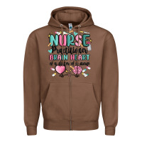 Chestnut nurse practitioner Zipper Hoodie - MaliasSmallBusiness