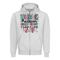 Nurse Practitioner Zipper Hoodie | Teevron
