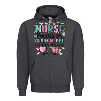 Smoke nurse practitioner Zipper Hoodie - MaliasSmallBusiness