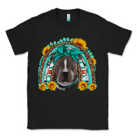 Black western pitbull rainbow Classic Tee - Artiststas