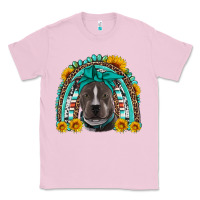 Bubblegum Pink western pitbull rainbow Classic Tee - Artiststas