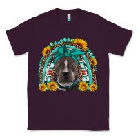 Plum western pitbull rainbow Classic Tee - Artiststas
