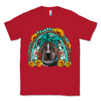 Red western pitbull rainbow Classic Tee - Artiststas