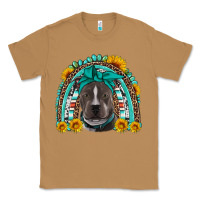 Toasted Coconut western pitbull rainbow Classic Tee - Artiststas
