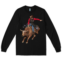Black western cowboy Long Sleeve Tee - AdoDesignShop